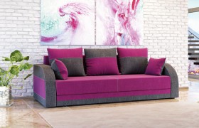Марракеш М / диван - кровать (жаккард тесла крем) в Тевризе - tevriz.katalogmebeli.com | фото 3