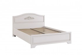 Белла Кровать 1.4 комфорт белый/джелато софт в Тевризе - tevriz.katalogmebeli.com | фото