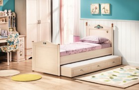 Кровать детская Балли 2-х уровневая (венге/белфорт) в Тевризе - tevriz.katalogmebeli.com | фото 2