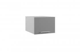Гарда ГПГ 500 шкаф верхний горизонтальный глубокий (Белый Эмалит/корпус Серый) в Тевризе - tevriz.katalogmebeli.com | фото