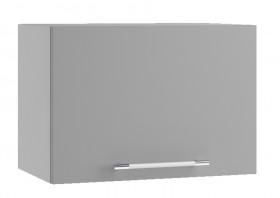 Гарда ПГ 500 шкаф верхний горизонтальный (Белый Эмалит/корпус Серый) в Тевризе - tevriz.katalogmebeli.com | фото