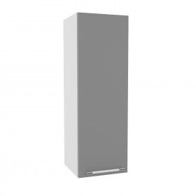 Гарда ВП 300 шкаф верхний высокий (Белый Эмалит/корпус Серый) в Тевризе - tevriz.katalogmebeli.com | фото