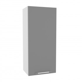 Гарда ВП 400 шкаф верхний высокий (Белый Эмалит/корпус Серый) в Тевризе - tevriz.katalogmebeli.com | фото