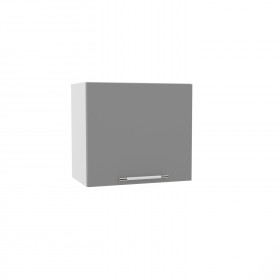 Гарда ВПГ 500 шкаф верхний горизонтальный высокий (Белый Эмалит/корпус Серый) в Тевризе - tevriz.katalogmebeli.com | фото