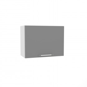 Гарда ВПГ 600 шкаф верхний горизонтальный высокий (Белый Эмалит/корпус Серый) в Тевризе - tevriz.katalogmebeli.com | фото