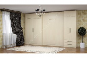 Комплект мебели со шкаф-кроватью трансформер Ратмир в Тевризе - tevriz.katalogmebeli.com | фото 2