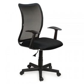 Кресло BRABIX Spring MG-307 (черный) в Тевризе - tevriz.katalogmebeli.com | фото 3