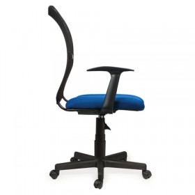 Кресло BRABIX Spring MG-307 (сине-черный) в Тевризе - tevriz.katalogmebeli.com | фото 2
