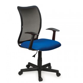 Кресло BRABIX Spring MG-307 (сине-черный) в Тевризе - tevriz.katalogmebeli.com | фото 3