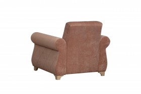 Кресло для отдыха "Порто" (велюр киви корица / микровельвет крем) в Тевризе - tevriz.katalogmebeli.com | фото 6