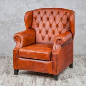 Кресло кожаное Лофт Гранд в Тевризе - tevriz.katalogmebeli.com | фото 2
