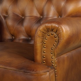 Кресло кожаное Чарльз в Тевризе - tevriz.katalogmebeli.com | фото 5