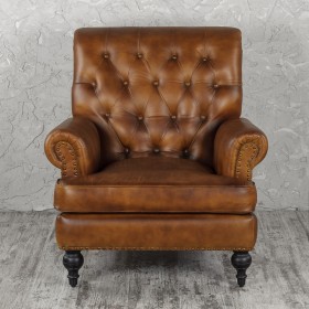 Кресло кожаное Чарльз в Тевризе - tevriz.katalogmebeli.com | фото 8