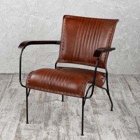 Кресло кожаное Джой в Тевризе - tevriz.katalogmebeli.com | фото