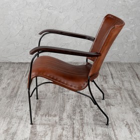 Кресло кожаное Джой в Тевризе - tevriz.katalogmebeli.com | фото 9