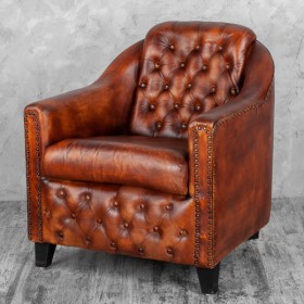 Кресло кожаное Элегант в Тевризе - tevriz.katalogmebeli.com | фото 2