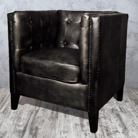 Кресло кожаное Лофт Стайл в Тевризе - tevriz.katalogmebeli.com | фото 7