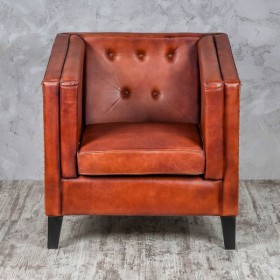 Кресло кожаное Лофт Аристократ (ширина 1100 мм) в Тевризе - tevriz.katalogmebeli.com | фото 4