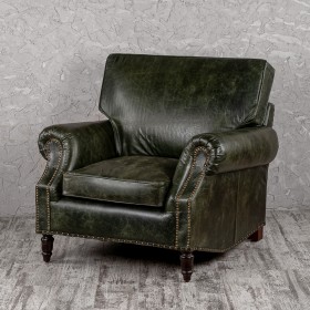 Кресло кожаное Лофт Аристократ (ширина 1070 мм) в Тевризе - tevriz.katalogmebeli.com | фото