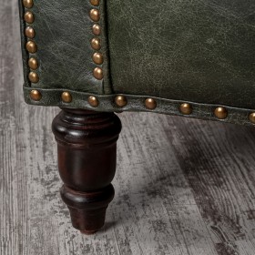 Кресло кожаное Лофт Аристократ (ширина 1070 мм) в Тевризе - tevriz.katalogmebeli.com | фото 3