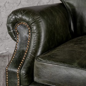 Кресло кожаное Лофт Аристократ (ширина 1070 мм) в Тевризе - tevriz.katalogmebeli.com | фото 5