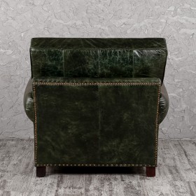 Кресло кожаное Лофт Аристократ (ширина 1070 мм) в Тевризе - tevriz.katalogmebeli.com | фото 7