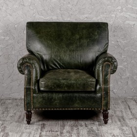 Кресло кожаное Лофт Аристократ (ширина 1070 мм) в Тевризе - tevriz.katalogmebeli.com | фото 9