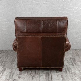 Кресло кожаное Лофт Аристократ (ширина 1100 мм) в Тевризе - tevriz.katalogmebeli.com | фото 7