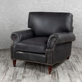Кресло кожаное Лофт Аристократ в Тевризе - tevriz.katalogmebeli.com | фото