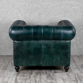 Кресло кожаное Лофт Честер в Тевризе - tevriz.katalogmebeli.com | фото 4