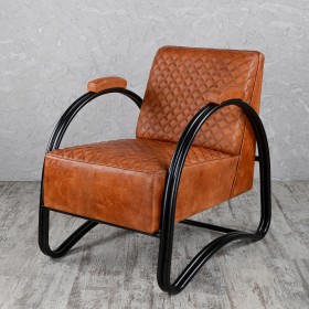 Кресло кожаное Лофт Стайл в Тевризе - tevriz.katalogmebeli.com | фото 1