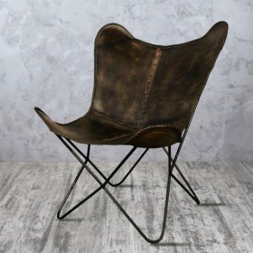 Кресло кожаное Лофт Честер-Нью в Тевризе - tevriz.katalogmebeli.com | фото 5
