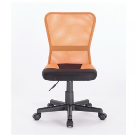 Кресло компактное BRABIX Smart MG-313 (черный, оранжевый) в Тевризе - tevriz.katalogmebeli.com | фото 3