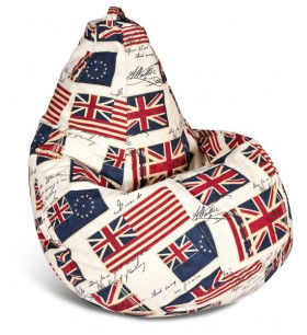 Кресло-мешок Британский Флаг в Тевризе - tevriz.katalogmebeli.com | фото 1