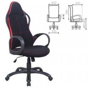 Кресло офисное BRABIX Force EX-516 (ткань) в Тевризе - tevriz.katalogmebeli.com | фото 1