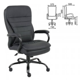 Кресло офисное BRABIX Heavy Duty HD-001 в Тевризе - tevriz.katalogmebeli.com | фото