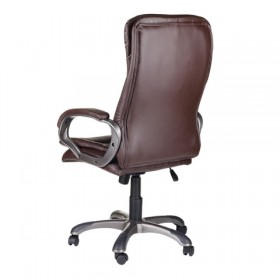Кресло офисное BRABIX Omega EX-589 (коричневое) в Тевризе - tevriz.katalogmebeli.com | фото 3