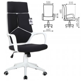 Кресло офисное BRABIX Prime EX-515 (черная ткань) в Тевризе - tevriz.katalogmebeli.com | фото 1