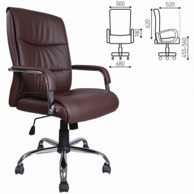 Кресло офисное BRABIX Space EX-508 (коричневый) в Тевризе - tevriz.katalogmebeli.com | фото 1