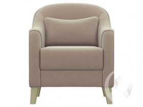 Кресло отдыха Комфорт-4 (бесцветный лак/CATANIA LATTE) в Тевризе - tevriz.katalogmebeli.com | фото 2