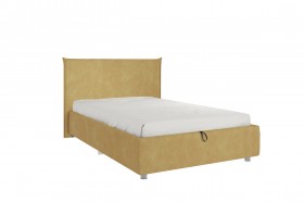 Кровать 1,2 Квест (Медовый велюр/под-мех) в Тевризе - tevriz.katalogmebeli.com | фото