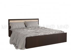 Кровать 1,4 Фиеста (Венге/Дуб беленый) в Тевризе - tevriz.katalogmebeli.com | фото 1