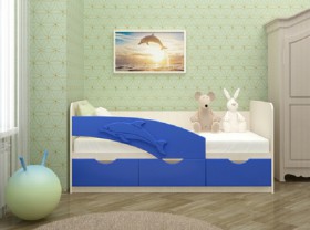Кровать детская 1,6м Дельфин (Розовый металлик) в Тевризе - tevriz.katalogmebeli.com | фото 7