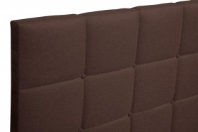 Кровать "Диана" ш. 1400 (Н=1010мм) (жаккард шоколад) в Тевризе - tevriz.katalogmebeli.com | фото 5