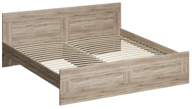 Кровать двухспальная Сириус 1800мм дуб сонома в Тевризе - tevriz.katalogmebeli.com | фото 1