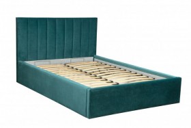 Кровать "Юнона" ш. 1600 (Н=1020мм) (ягуар океан) в Тевризе - tevriz.katalogmebeli.com | фото