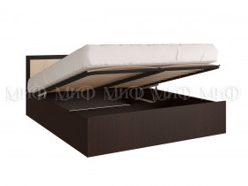 Кровать с подъемным механизмом 1,4 Фиеста (Венге/Дуб беленый) в Тевризе - tevriz.katalogmebeli.com | фото 2