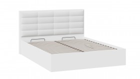 Кровать с подъемным механизмом «Агата» Белый в Тевризе - tevriz.katalogmebeli.com | фото 3