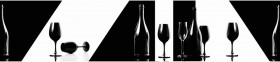 Кухонный фартук КМ 142 Абстракция Вино Бокалы Фон в Тевризе - tevriz.katalogmebeli.com | фото