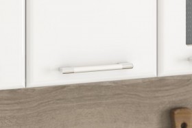 Кухонный гарнитур "Яна 1.6" белый/белый Кофе/зебрано в Тевризе - tevriz.katalogmebeli.com | фото 4
